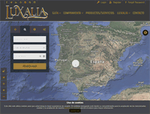 Tablet Screenshot of luxalia.com